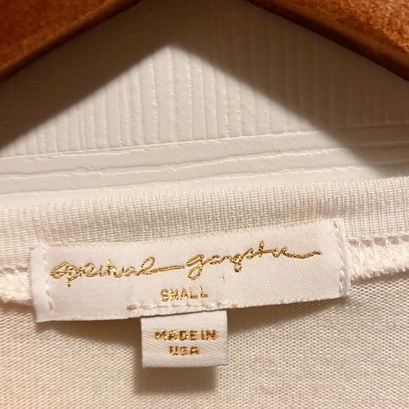 Spiritual Gangster Incredibly Soft Striped Crewneck Sweater Sz S - Picture 3 of 12